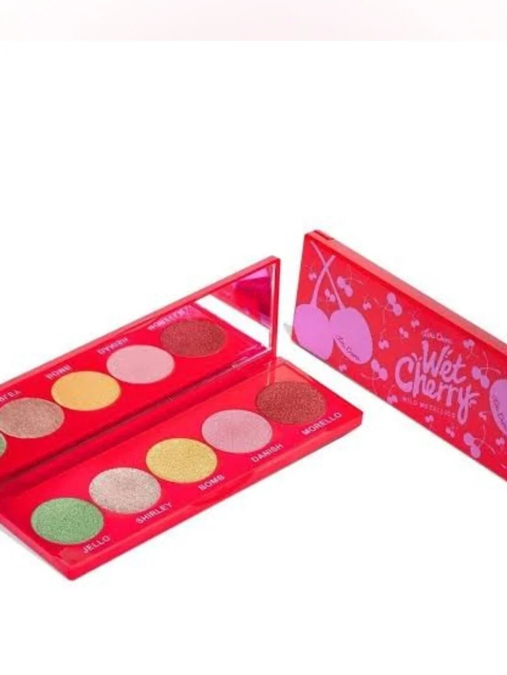 🧚‍♀️ Lime Crime Wild Metallics Wet Cherry Eyeshadow Palette NWT